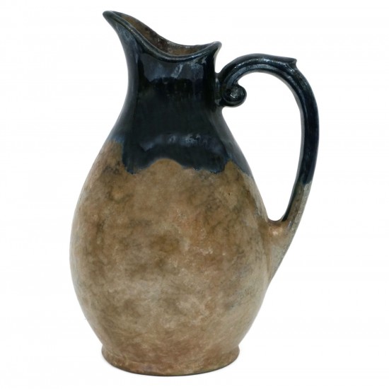 French Ceramic Pitcher by Gres