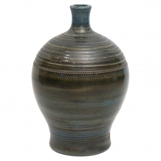 Blue/Brown Bottle Vase