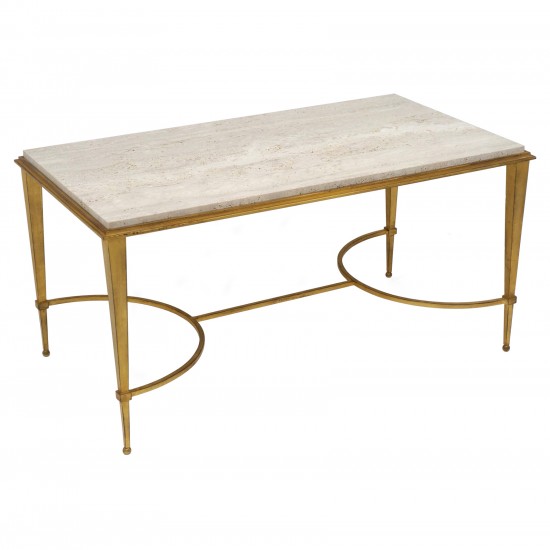 Gilt Iron Coffee Table By Ramsay