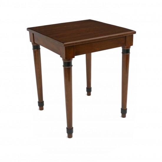 Square Walnut Side Table