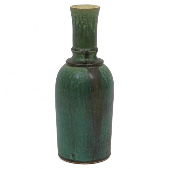 Stoneware Dan Saultman Bottle Vase