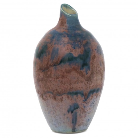 Blue and Purple Ceramic vase