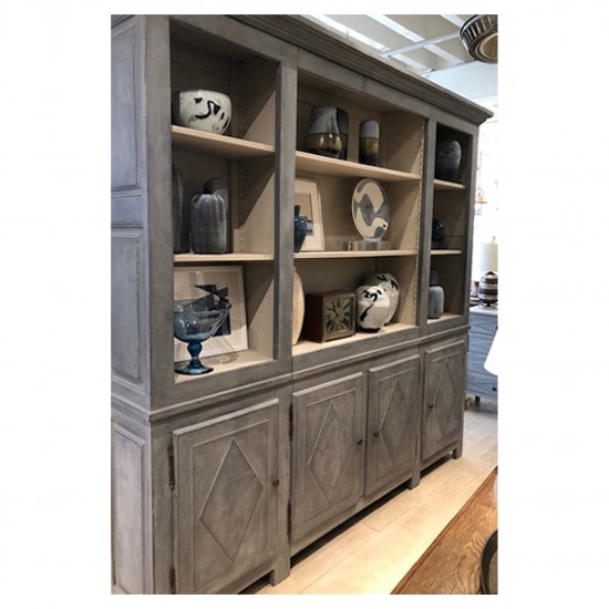 Painted Cabinet Bookcase