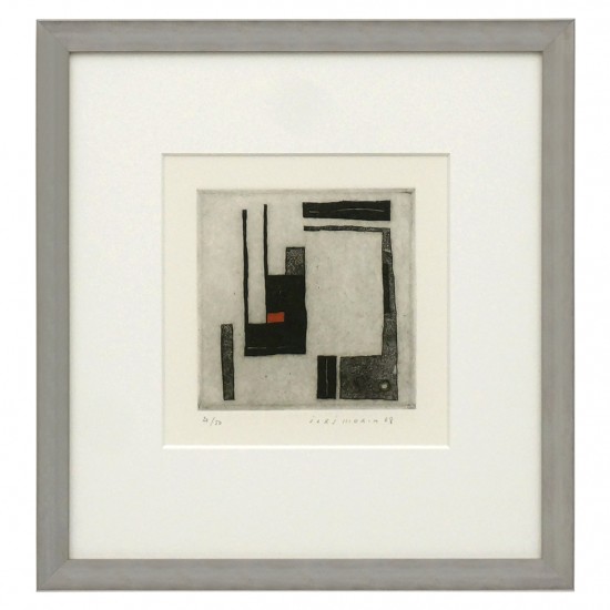 Abstract Lithograph by Jorj Morin