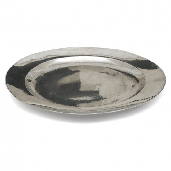 Large Polished Steel Charger