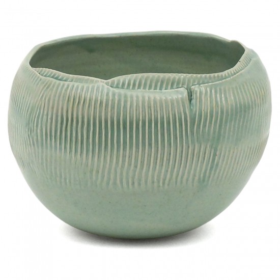 Ribbed Porcelain Bowl