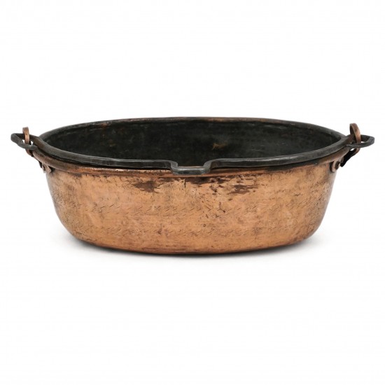 French Oval Copper Pot/Jardinere