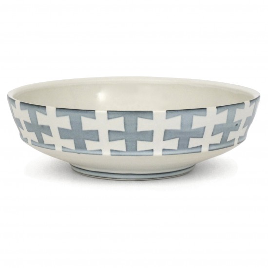 Porcelain Bowl in Blue and White