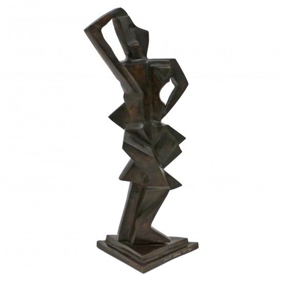 Abstract Bronze Sculpture