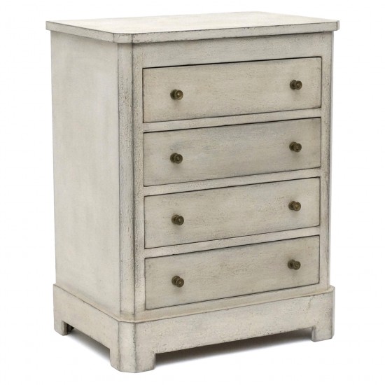 Small Painted Four Drawer Commode