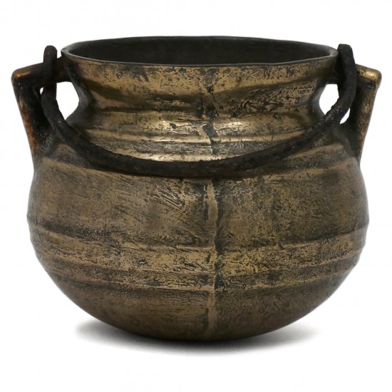 Brass Pot with Steel Handle