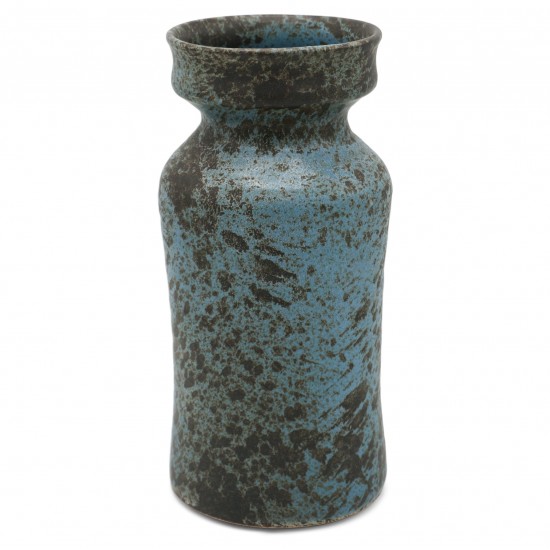 Dutch Blue and Brown Vase
