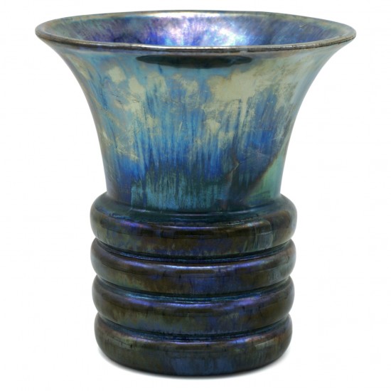 Iridescent Blue/Green Vase