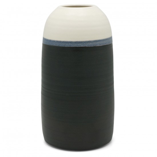 Black, Blue and White Vase