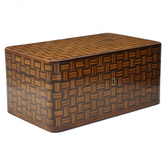 Multi-Wood Inlaid Box