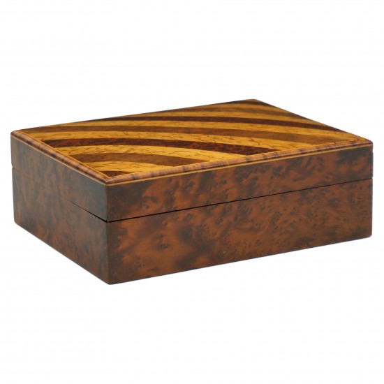 Maple and Satinwood Striped Box
