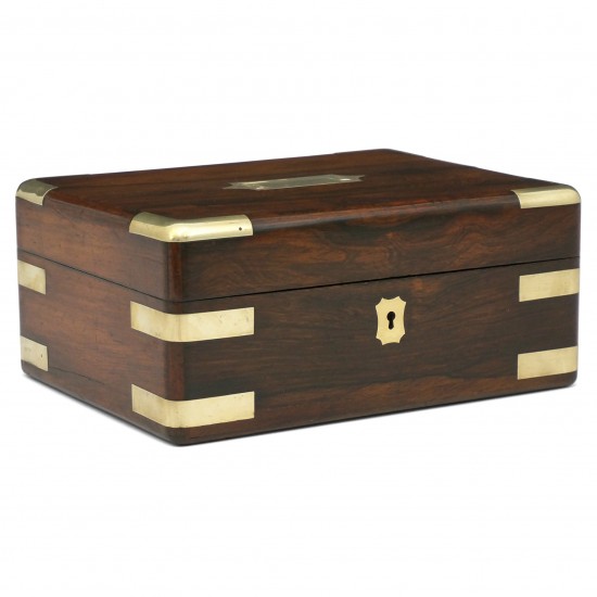 Rosewood and Brass English Box
