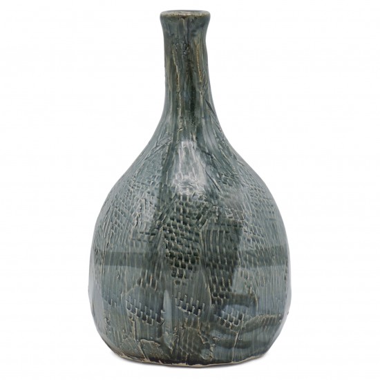 Light Blue Studio Pottery Vase