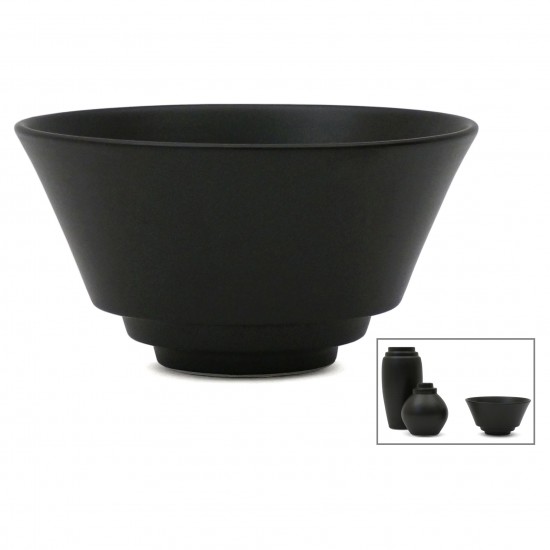 Black Porcelain Bowl