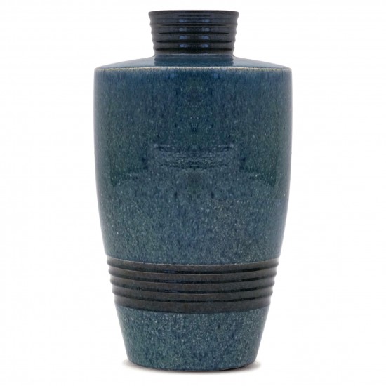 Large French Blue Vase
