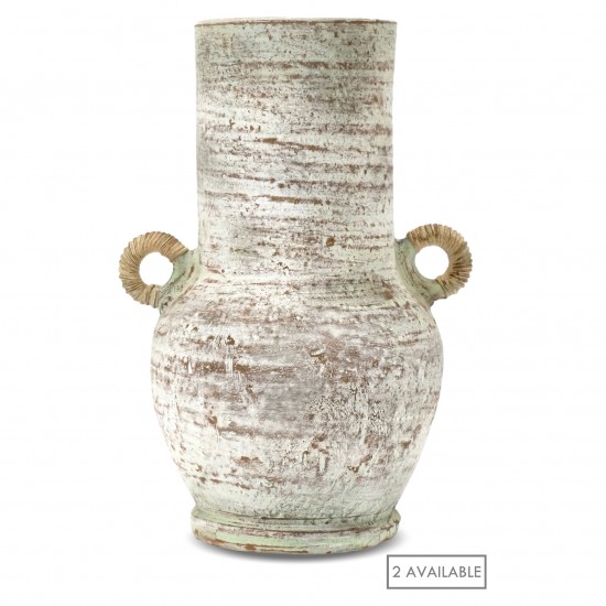Painted Terra Cotta Vase
