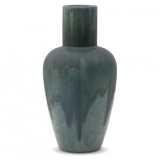 Blue/Green Drip Glazed Vase