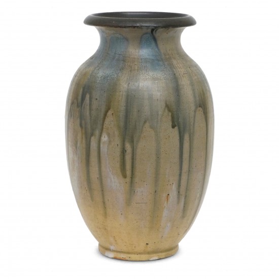 Large Drip Glazed Vase