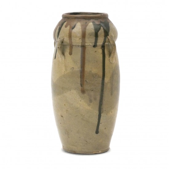 Drip Glazed Ceramic Vase