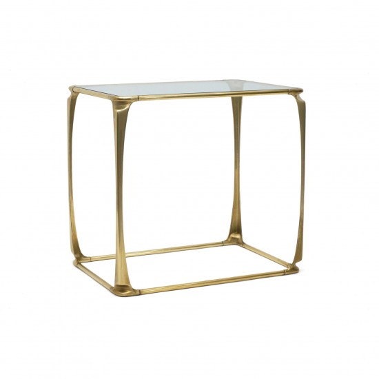 Brass and Glass Table