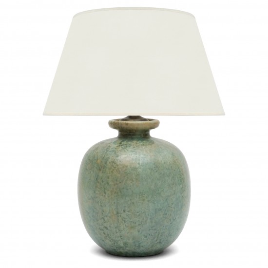 Green Crystalline Table Lamp